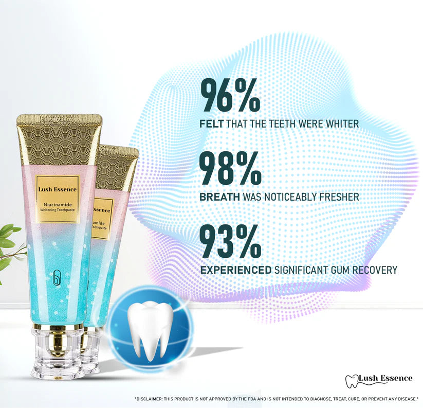 Niacinamide Whitening Toothpaste - For Healthier, Whiter Teeth!