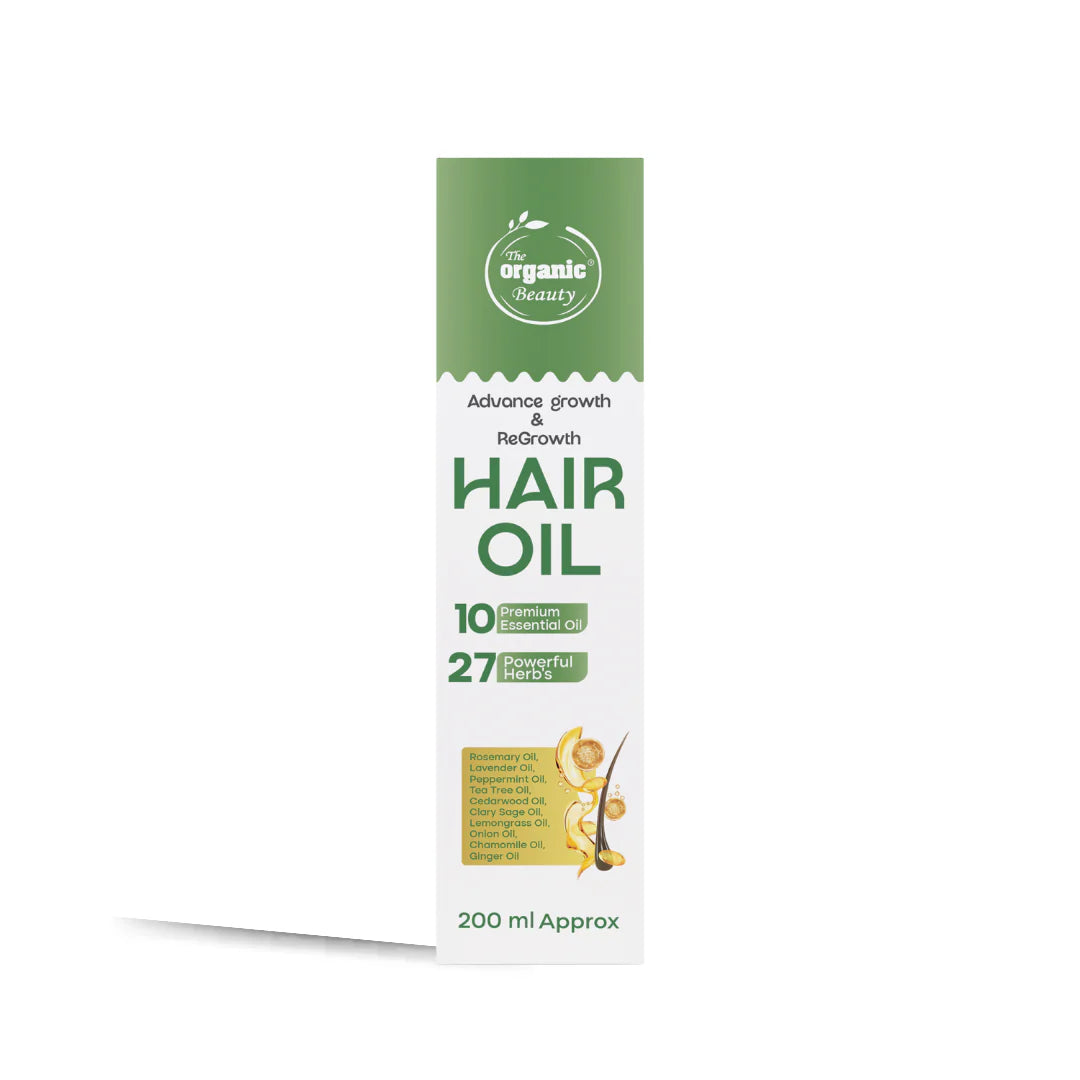 The Organic Beauty Advance Growth & Regrowth Hair Oil
