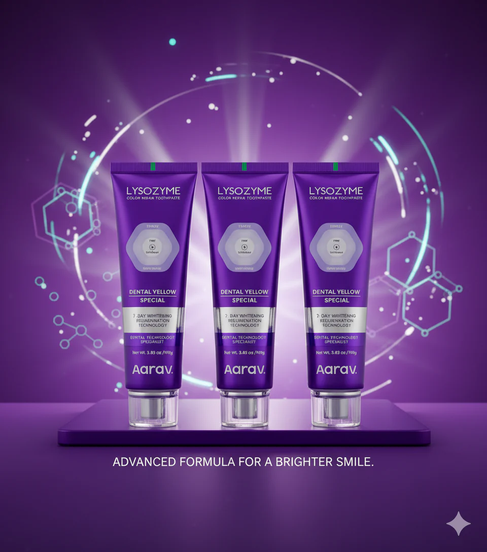 Lysozyme Whitening Toothpaste
